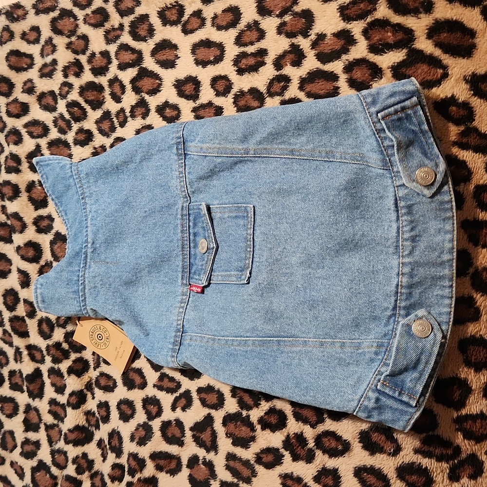 LEVI STRAUSS Denim Dog Jacket/Vest